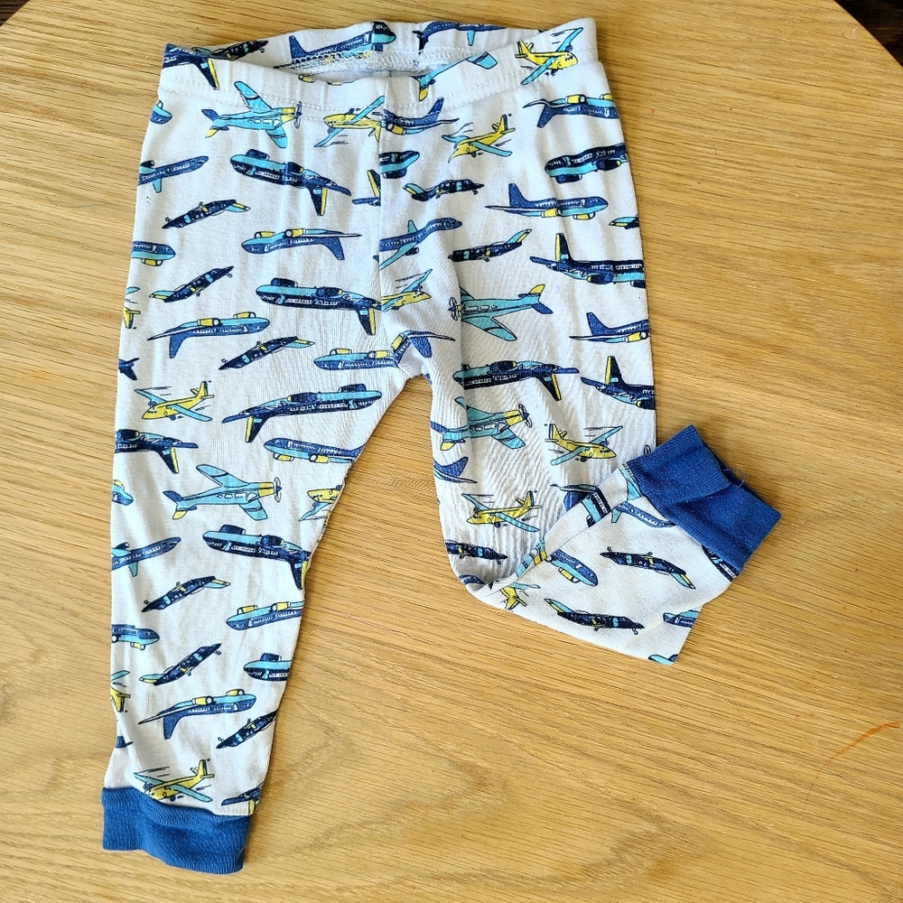 Toddler 18 months boy kid - long pants airplane design